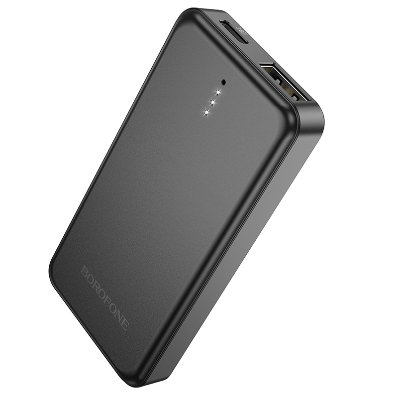 Borofone power bank 2500mAh BJ48 Mini - USB - fekete