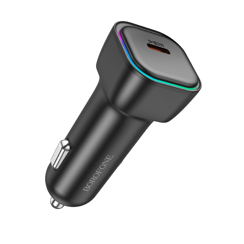 Borofone autós töltő BZ28 Trophie - Type C - PD 30W 3A fekete