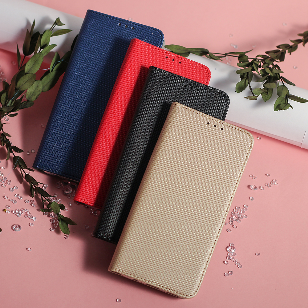 Honor Magic 5 Lite / Honor X40 5G / Honor X9A piros mágneses könyvtok SMART