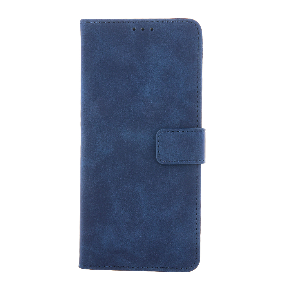 Samsung Galaxy S24 Smart Velvet Mágneses fliptok sötétkék