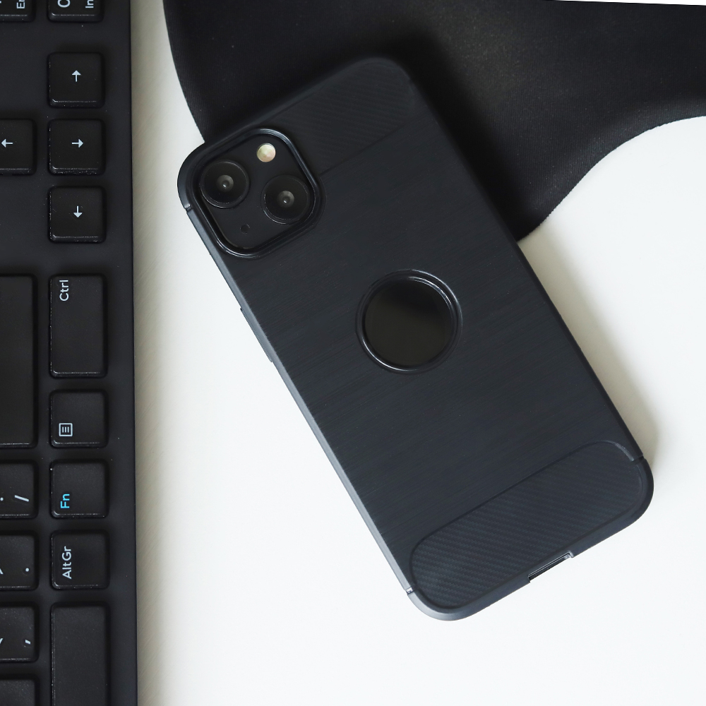 Xiaomi Poco X3 / X3 NFC / X3 Pro fekete KARBON tok