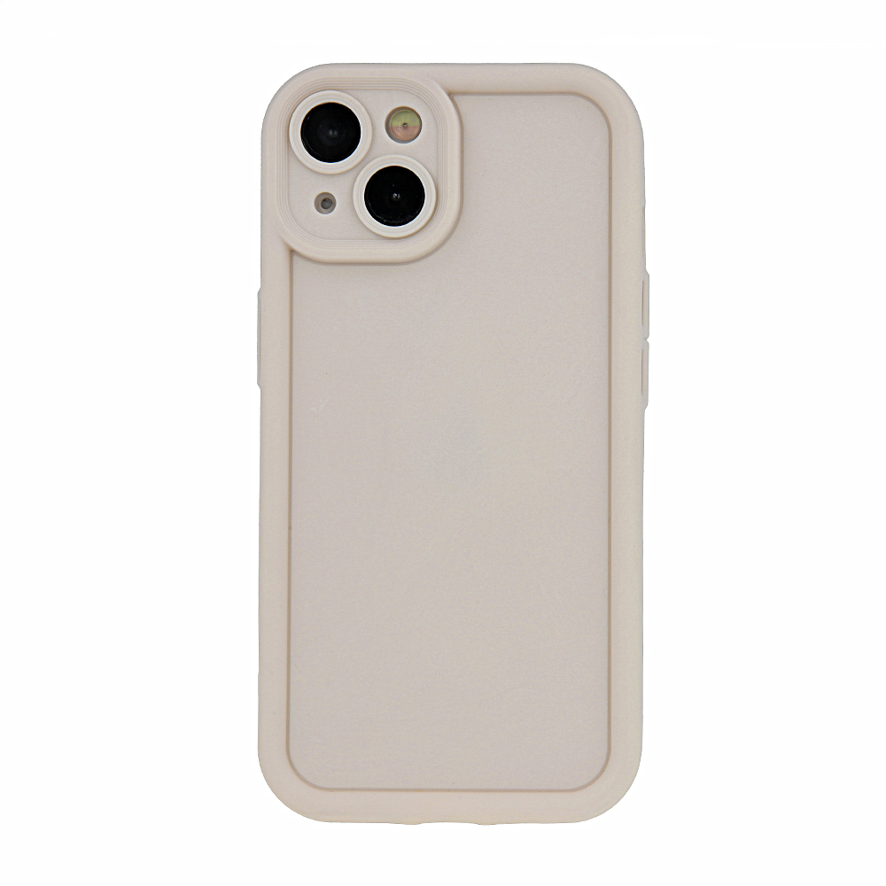 Xiaomi Redmi A1 / Redmi A2 Rim TPU hátlap tok, bézs