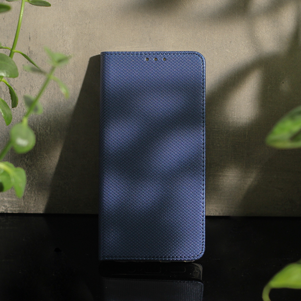 Xiaomi 12 Pro 5G / 12S Pro 5G sötétkék mágneses könyvtok SMART