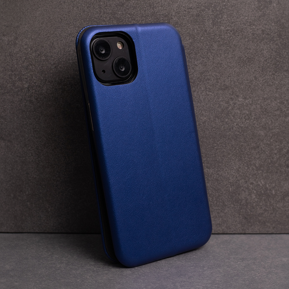 iPhone 15 Plus Smart Diva tok, sötétkék