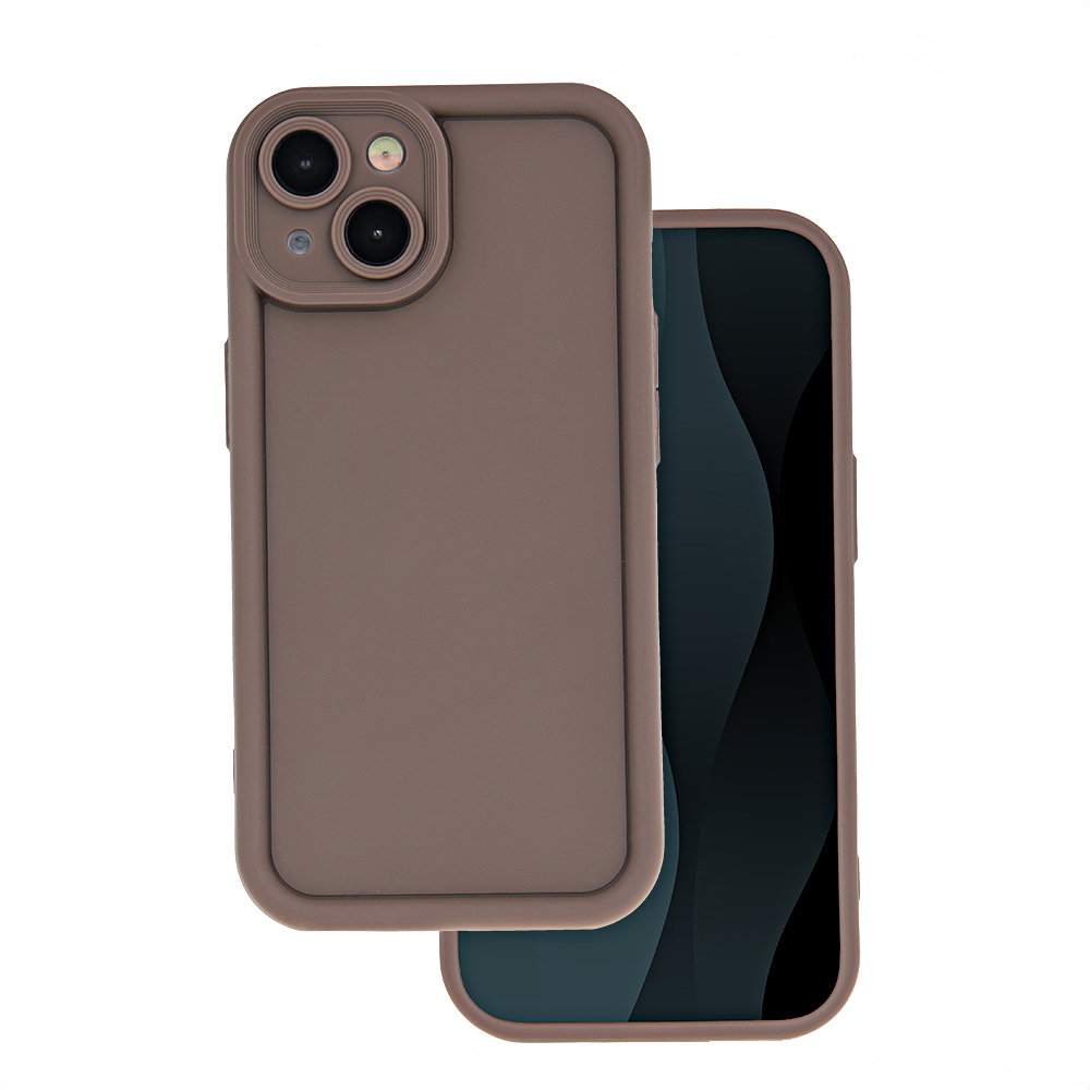 Honor 200 Rim TPU hátlap tok, barna