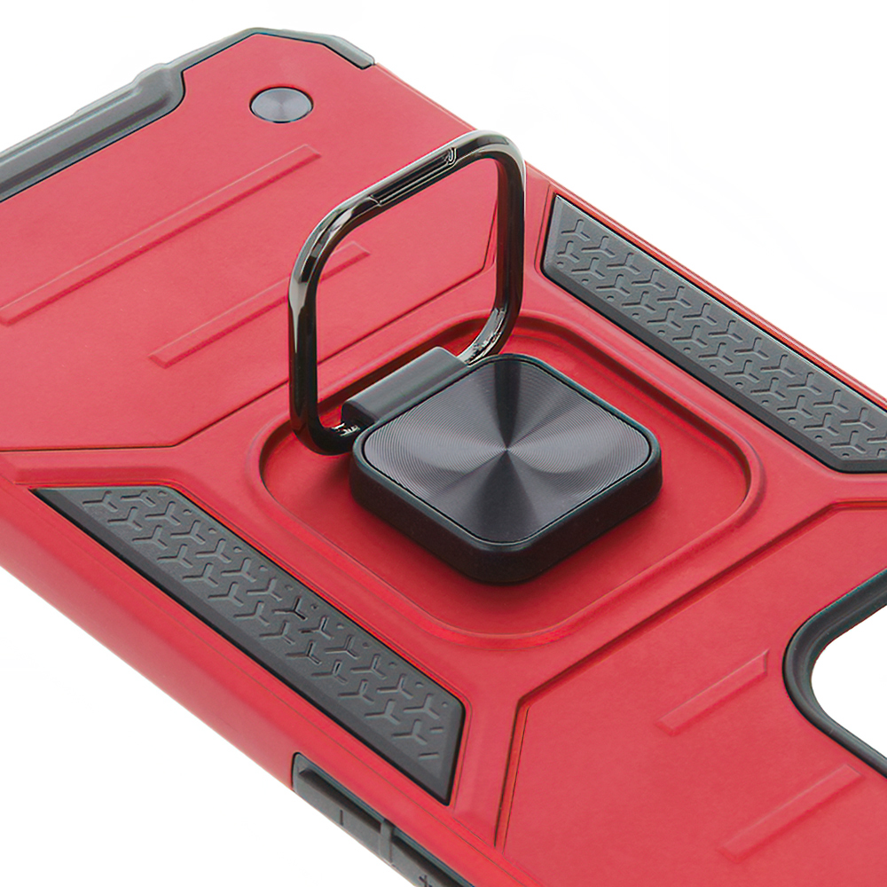 iPhone 14 Pro Max Defender Nitro ütésálló tok, piros