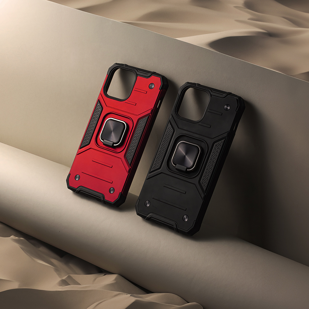 Xiaomi Redmi Note 12 5G (Global) / Poco X5 Defender Nitro ütésálló tok, piros