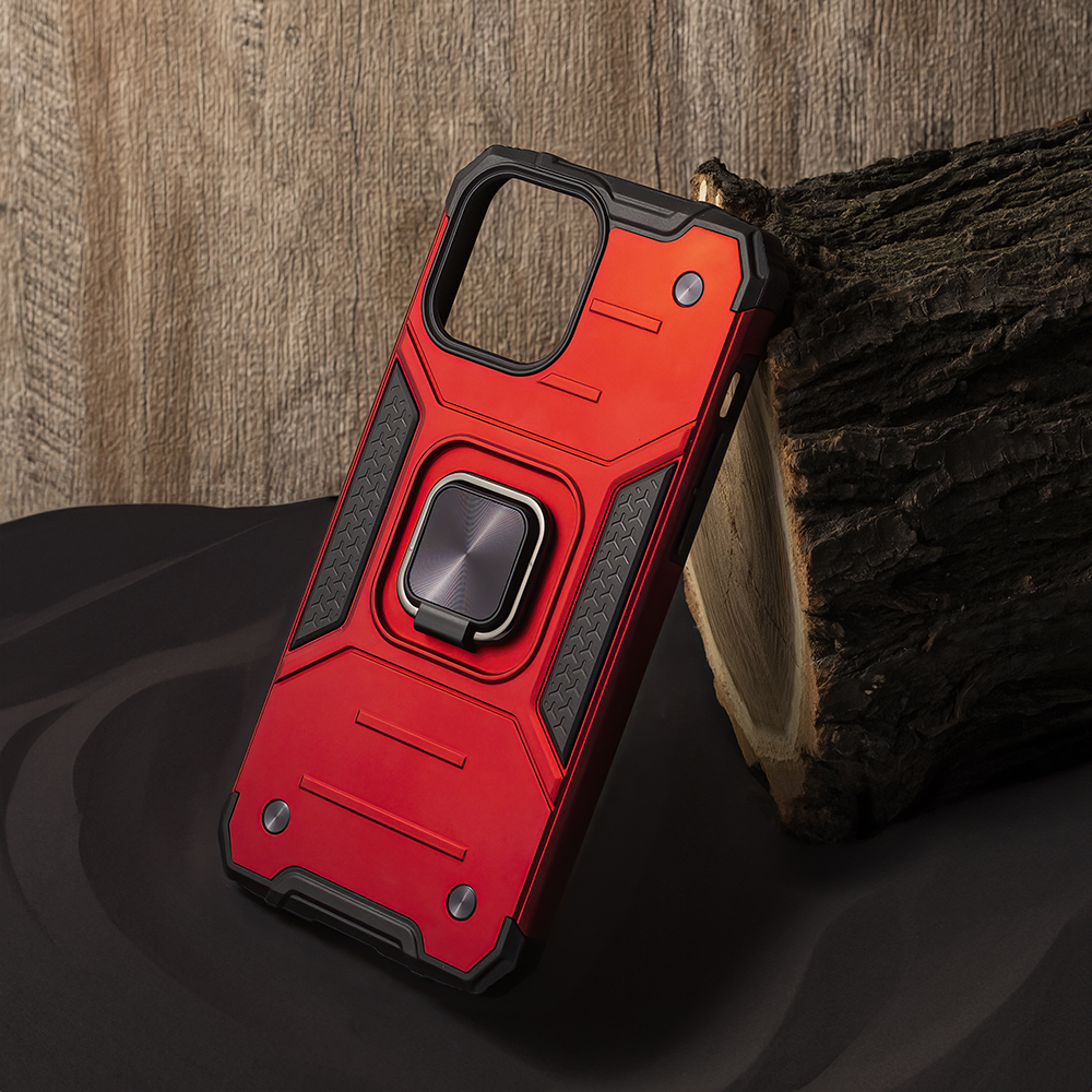 Xiaomi Redmi Note 12 5G (Global) / Poco X5 Defender Nitro ütésálló tok, piros