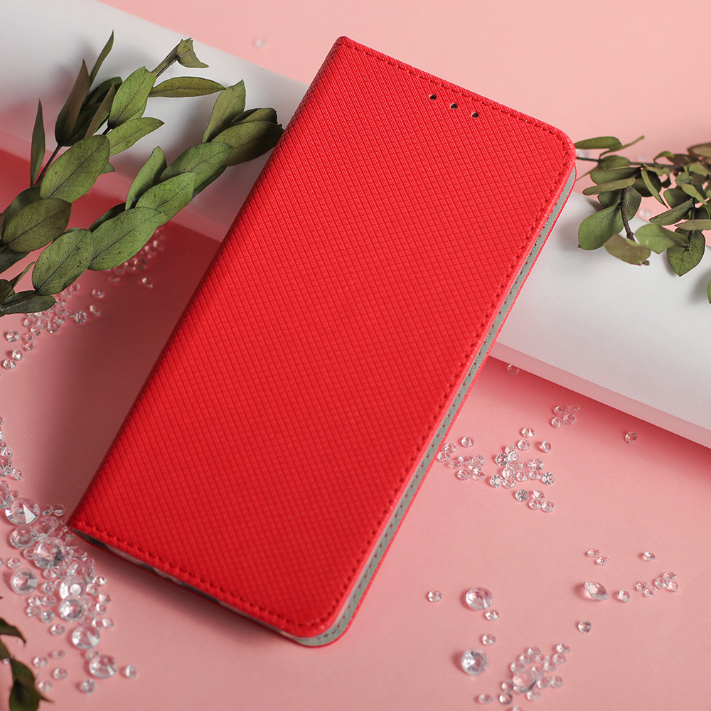 Xiaomi 13 Pro piros mágneses könyvtok SMART