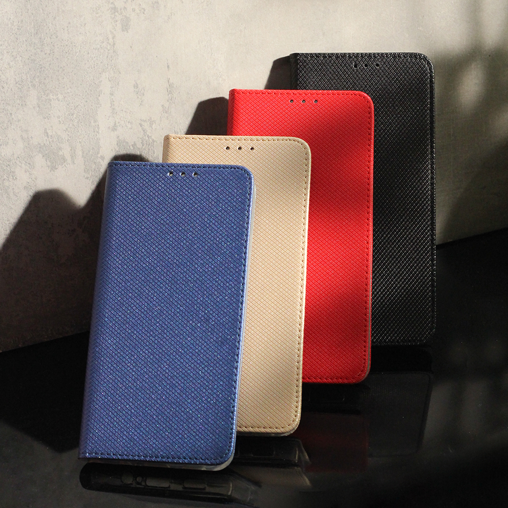 Honor 90 5G piros mágneses könyvtok SMART