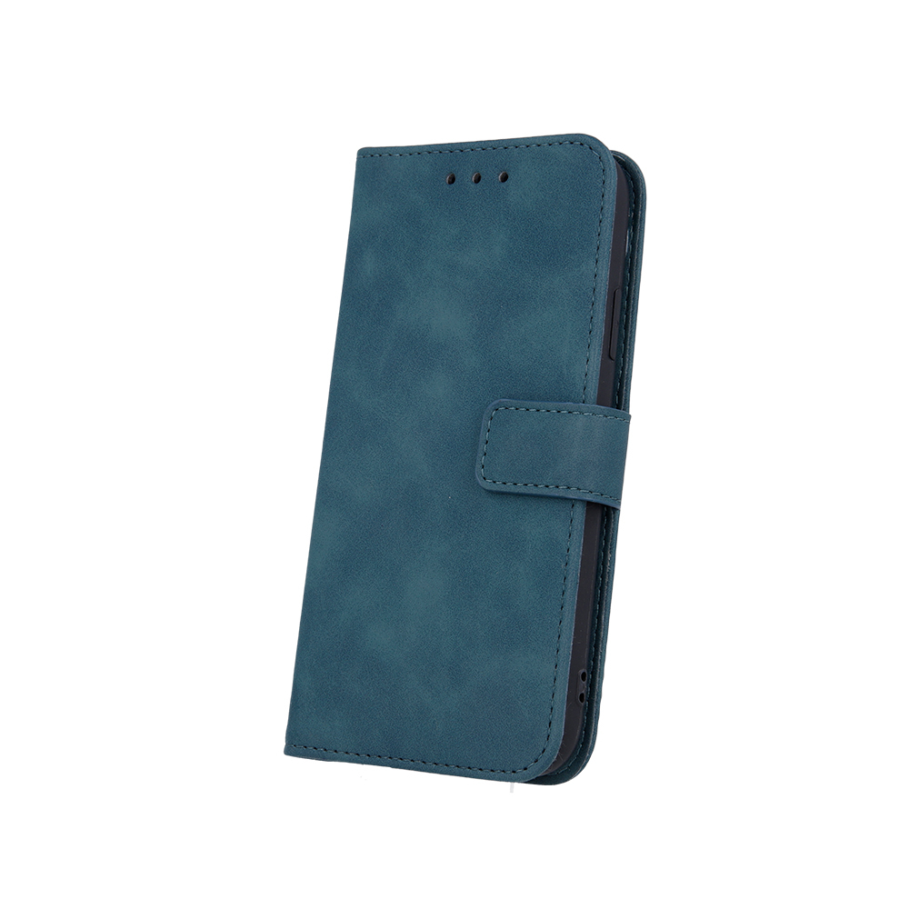 Samsung Galaxy S24 Smart Velvet Mágneses fliptok sötétzöld