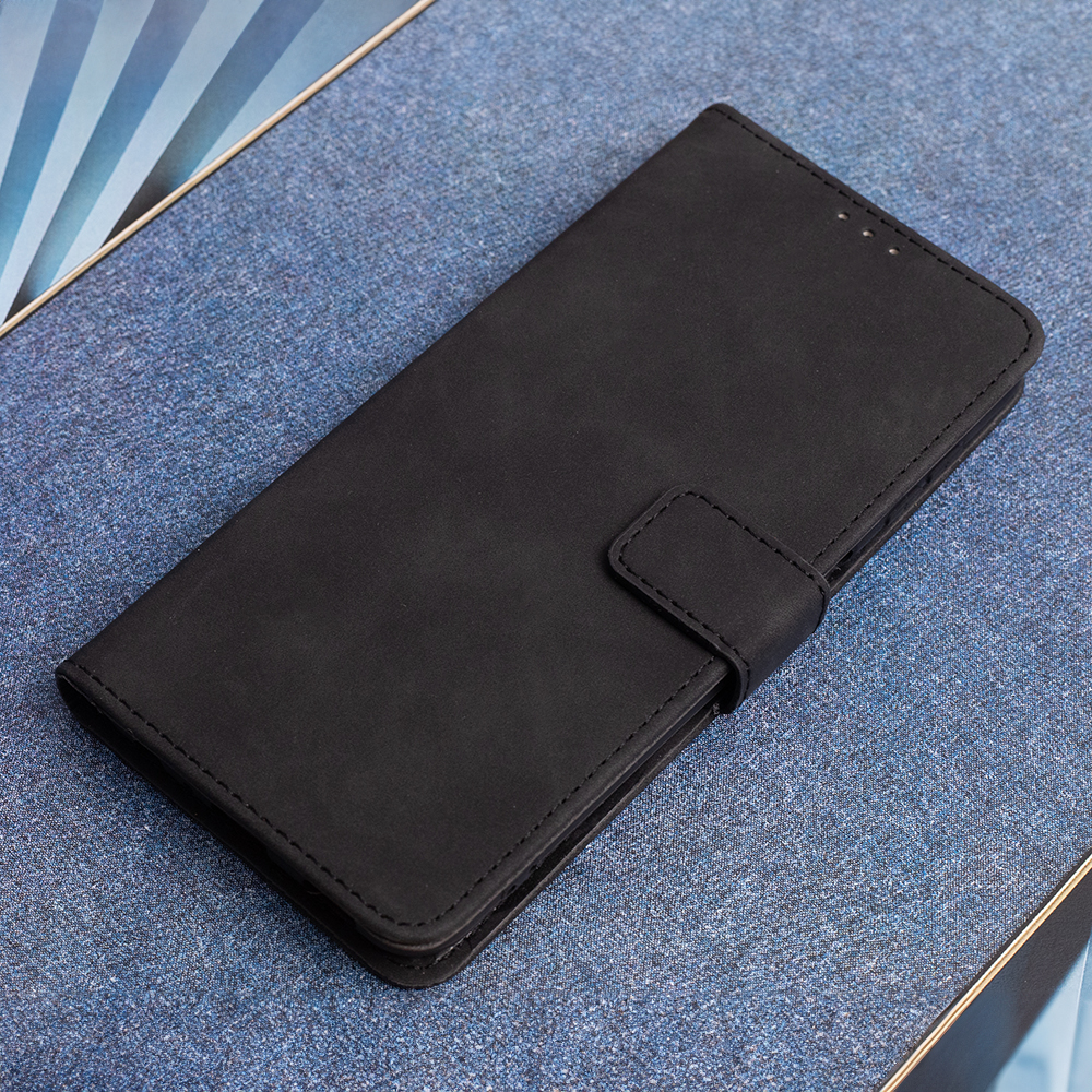 Samsung Galaxy S24 Smart Velvet Mágneses fliptok fekete