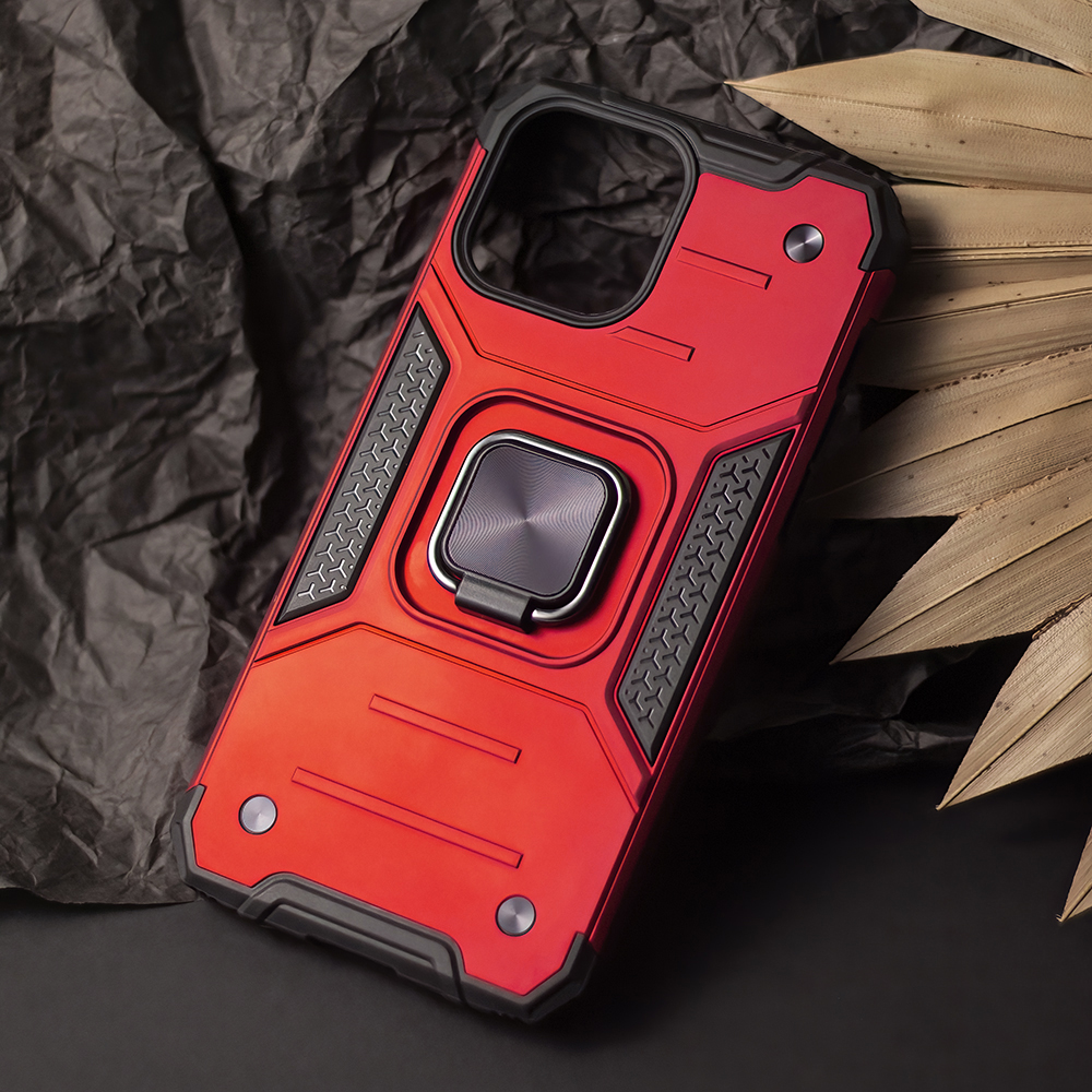 Samsung Galaxy A05S Defender Nitro ütésálló tok, piros