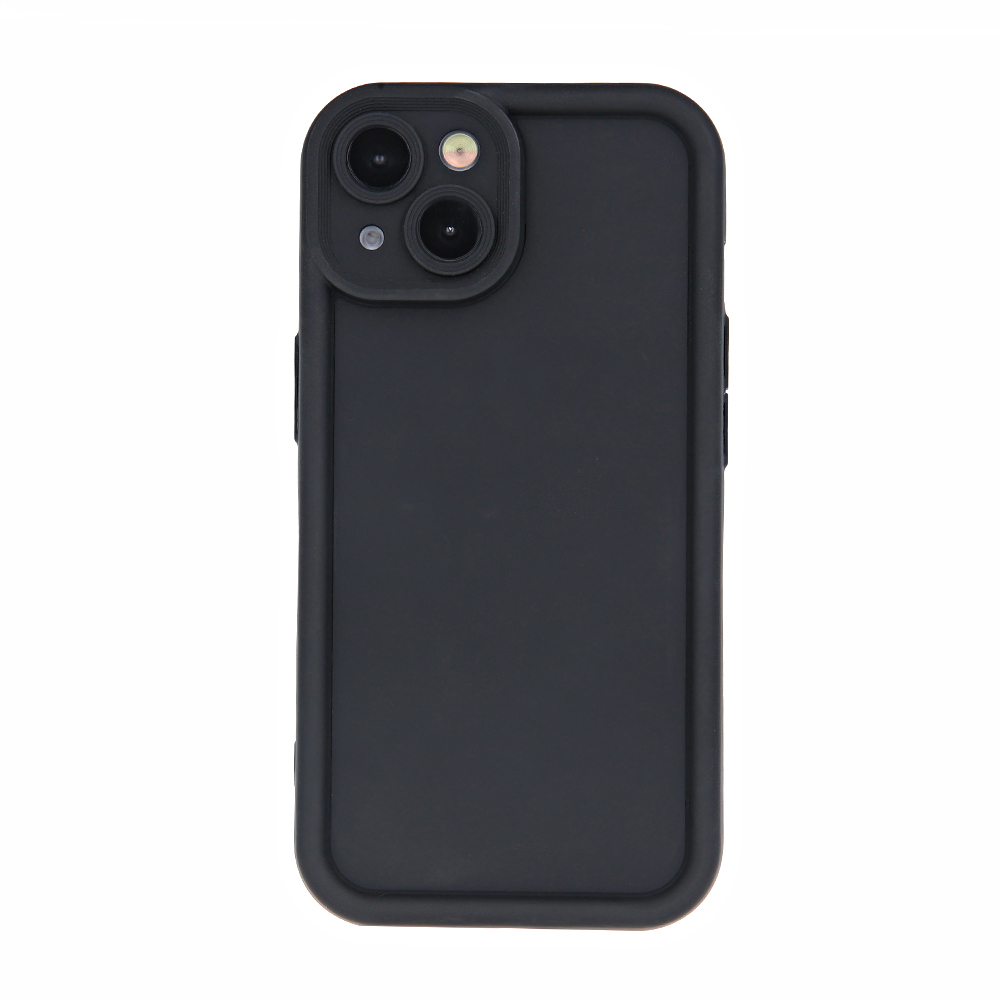 iPhone X / XS Rim TPU hátlap tok, fekete