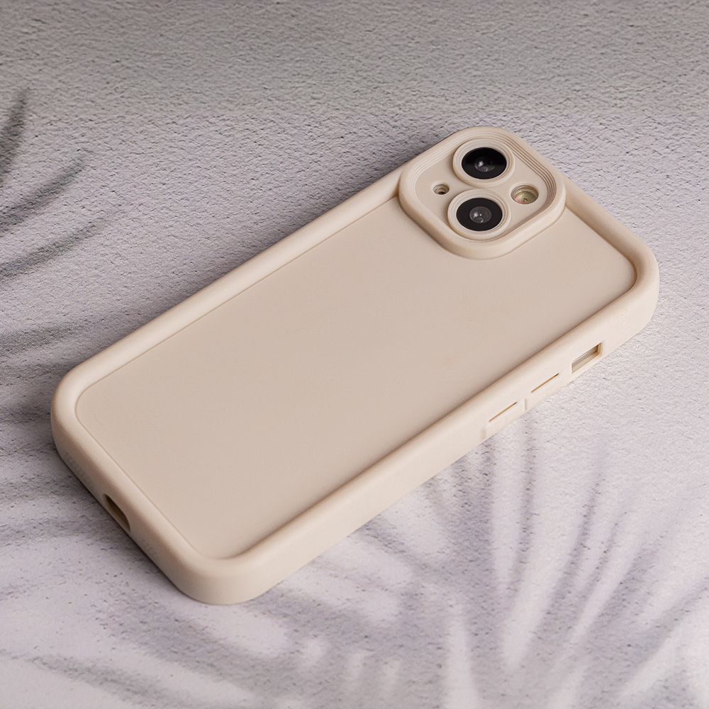 Samsung Galaxy S23 Rim TPU hátlap tok, bézs
