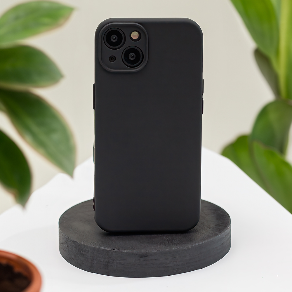 Samsung Galaxy A70 fekete SZILIKON tok