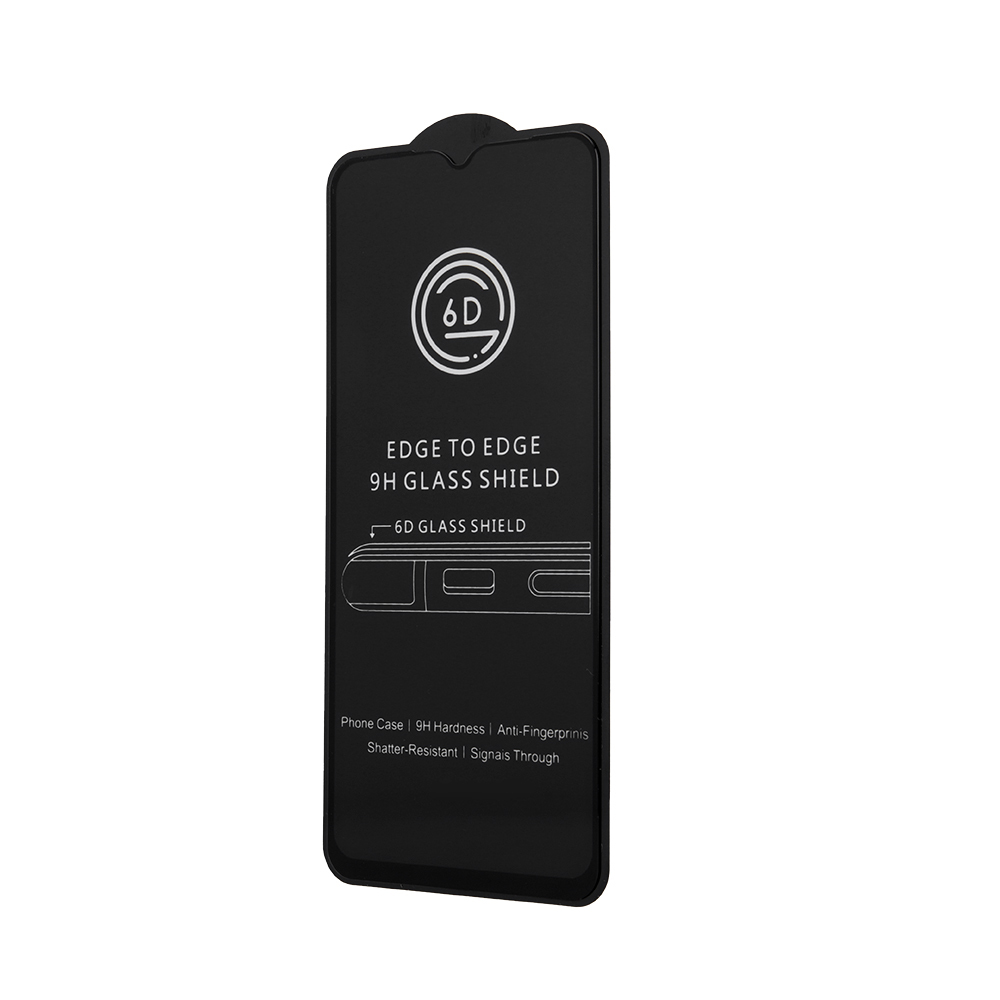 Samsung Galaxy S22 Plus / S23 Plus Edzett üveg 6D fekete kerettel