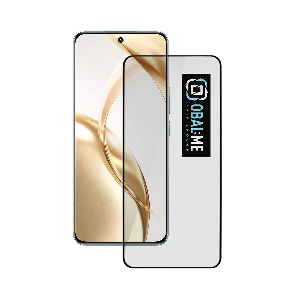 Honor 200 OBAL:ME fekete 5D üvegfólia