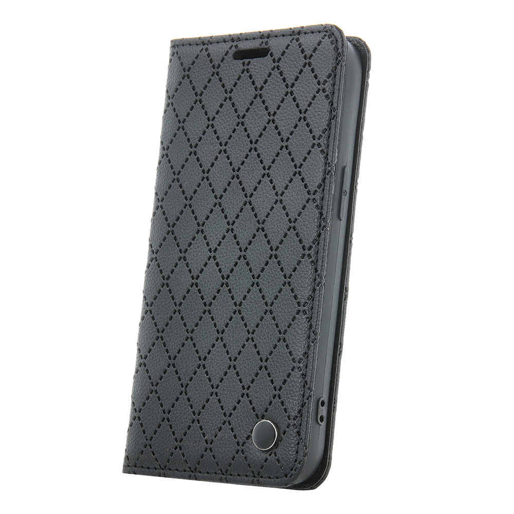 Samsung Galaxy A55 5G Smart Caro tok, fekete