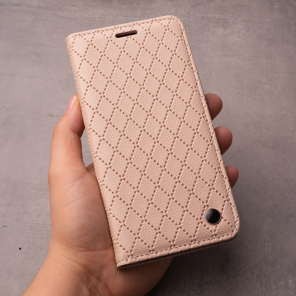Samsung Galaxy A55 5G Smart Caro tok, bézs