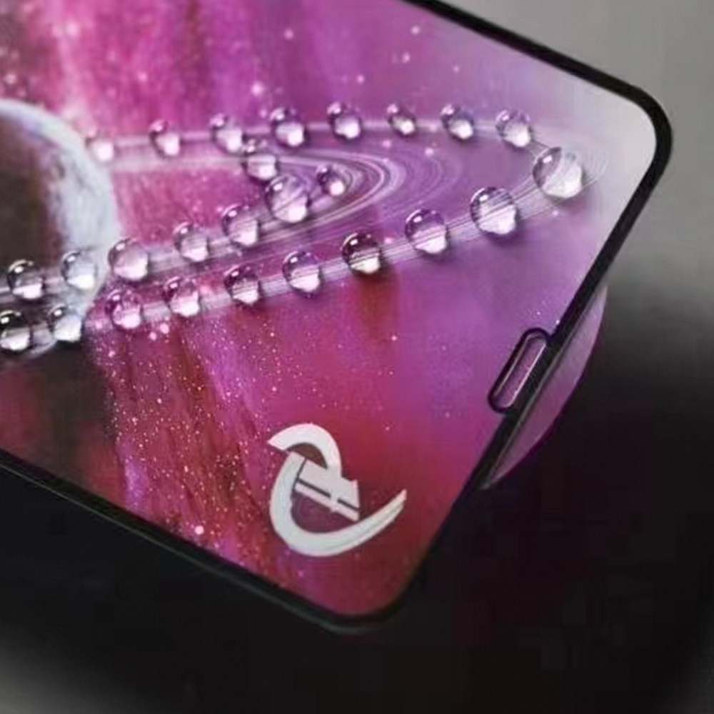 Samsung Galaxy S23 FE 5G előlapi edzett üveg fekete kerettel 9D