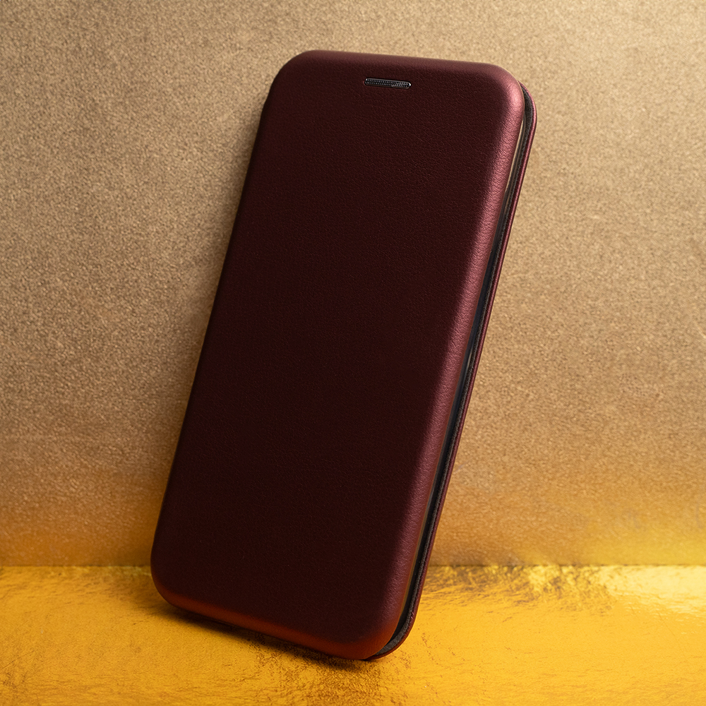 Samsung Galaxy A16 4G / A16 5G Smart Diva tok, burgundy