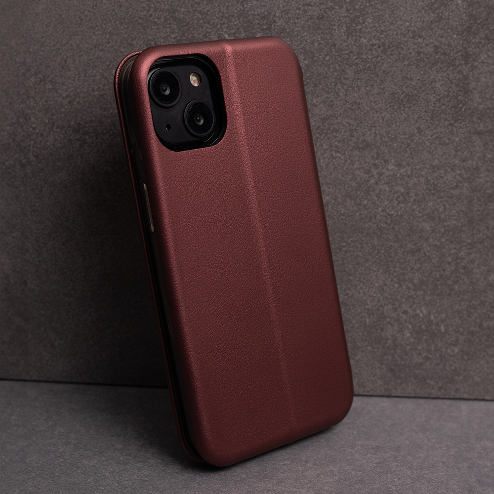 Samsung Galaxy A16 4G / A16 5G Smart Diva tok, burgundy