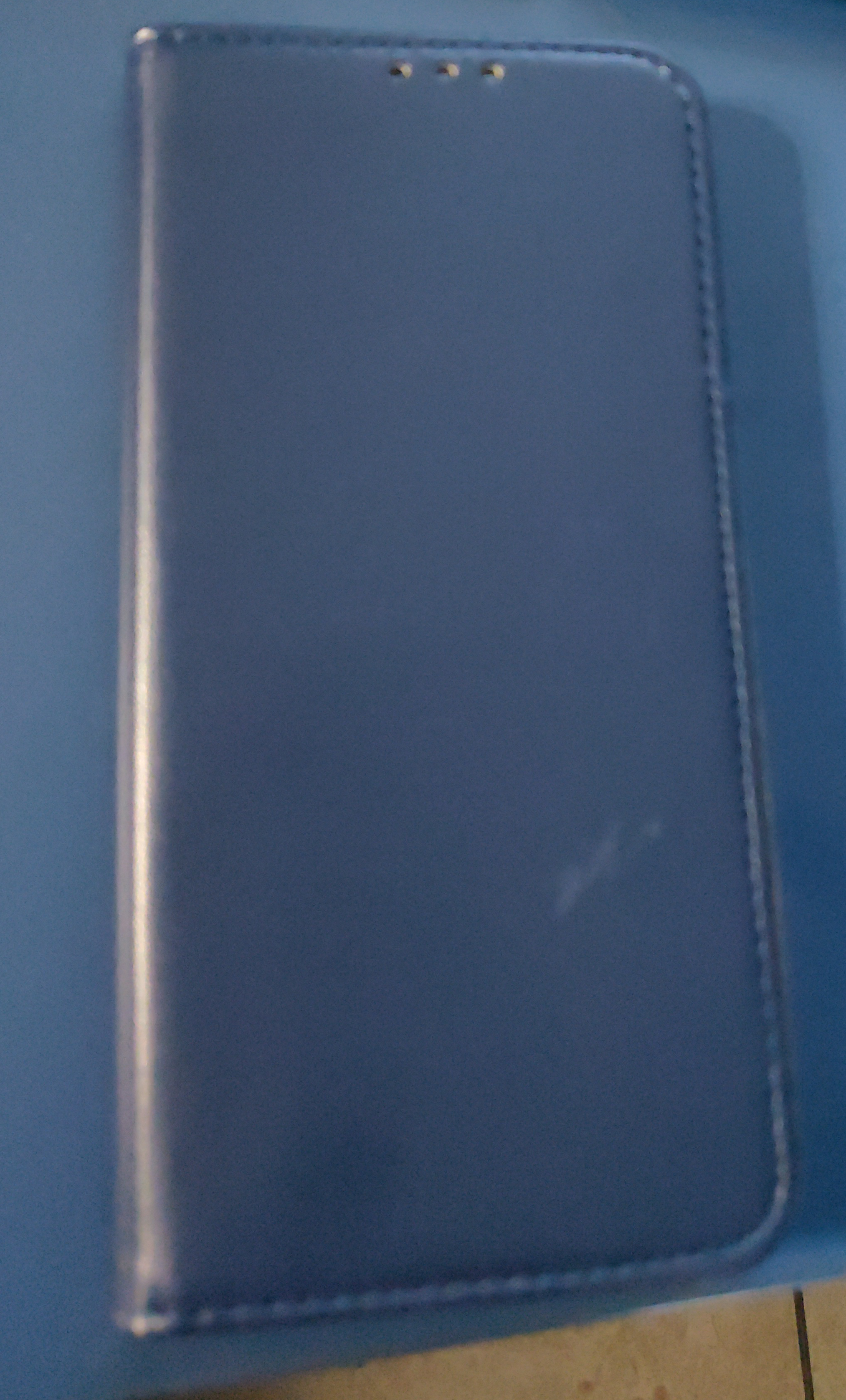 Samsung Galaxy S23 FE sötétkék mágneses könyvtok bőr hatású, SMART (SÉRÜLT)
