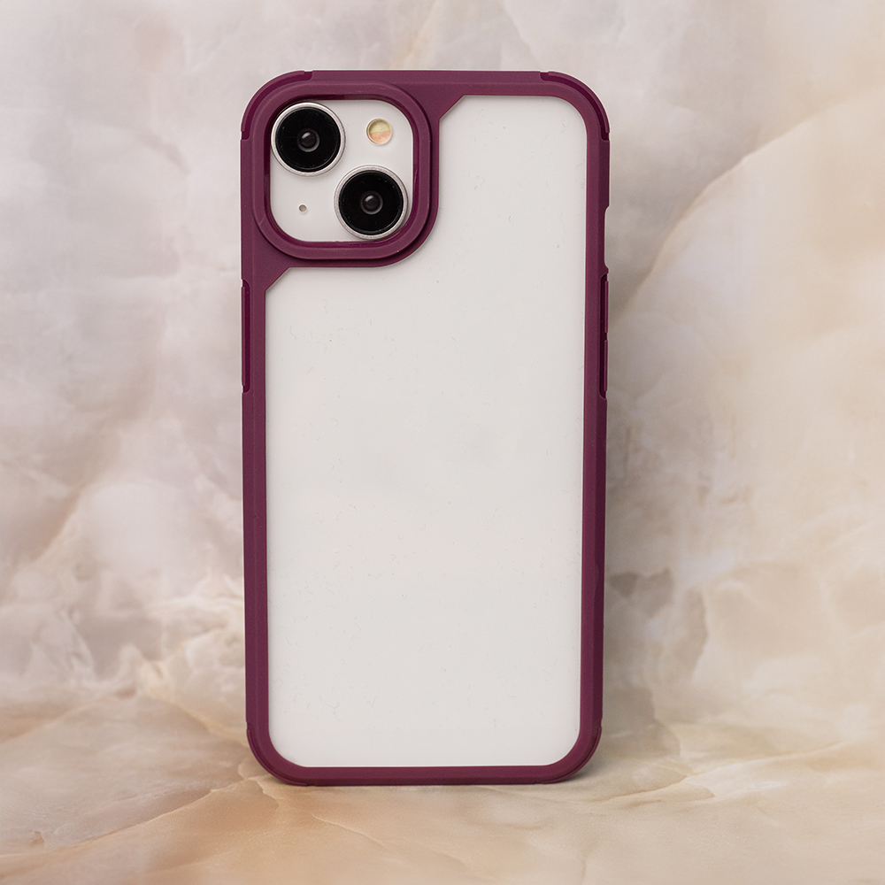Iphone 15 Pro Max Color Shock védőtok, Maroon