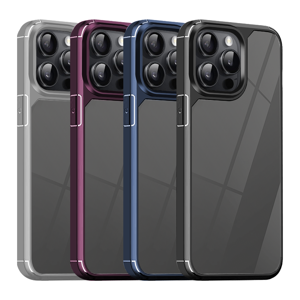 Iphone 15 Pro Max Color Shock védőtok, Maroon