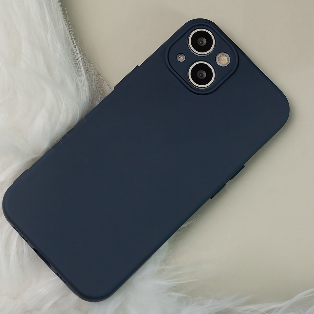 Xiaomi Redmi Note 14 5G (Global) sötétkék SZILIKON tok