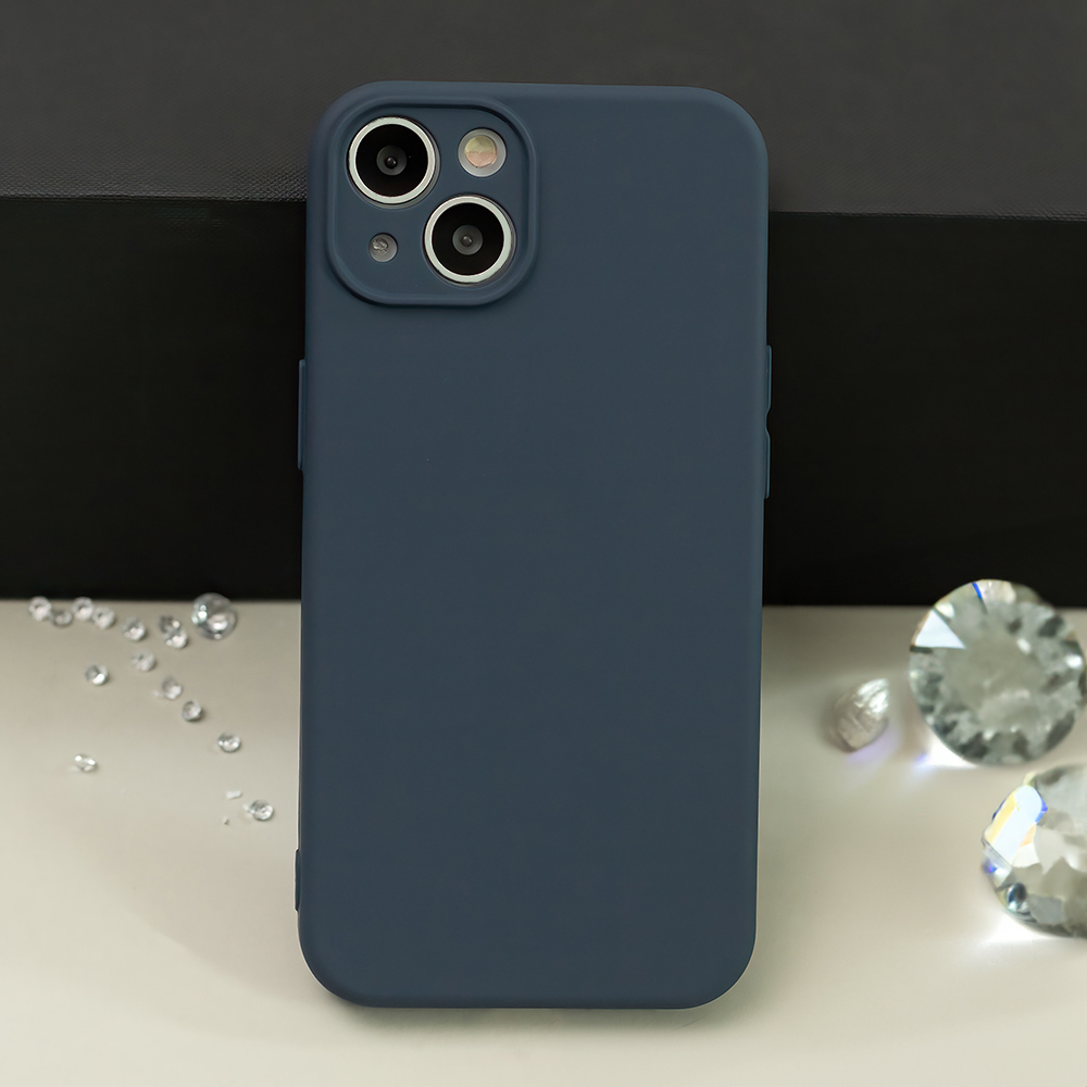 Xiaomi Redmi Note 14 5G (Global) sötétkék SZILIKON tok