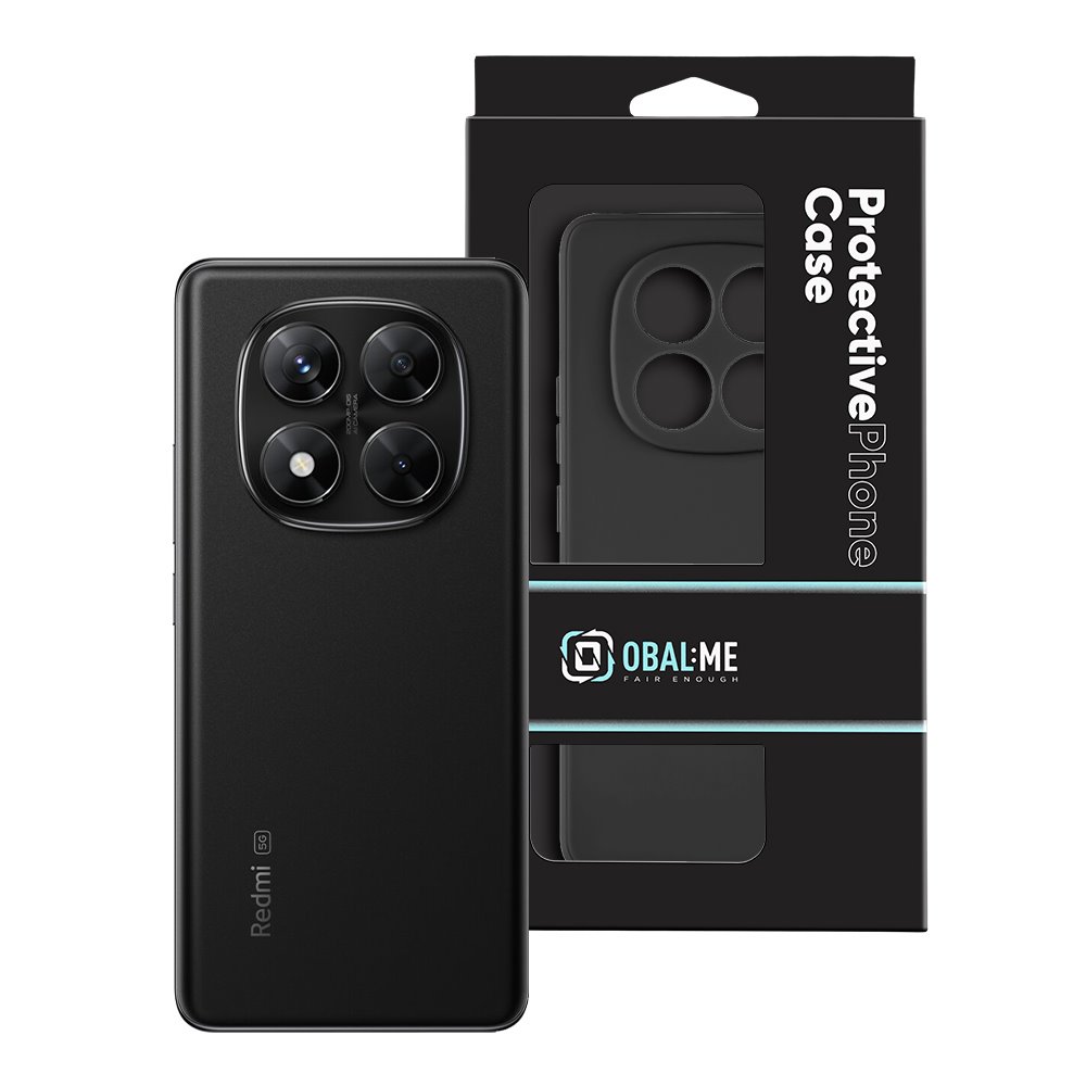 Xiaomi Redmi Note 14 Pro 5G/Poco X7 5G OBAL:ME Matt TPU fekete tok
