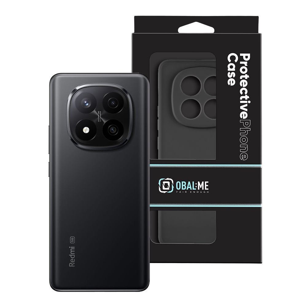 Xiaomi Redmi Note 14 Pro Plus 5G OBAL:ME Matt TPU fekete tok