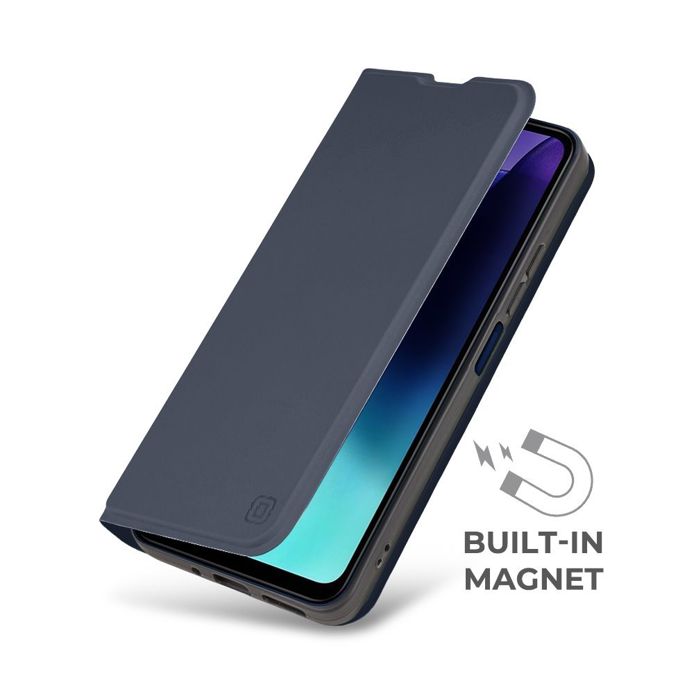 Honor 400 Pro OBAL:ME SmoothTouch könyvtok sötétkék
