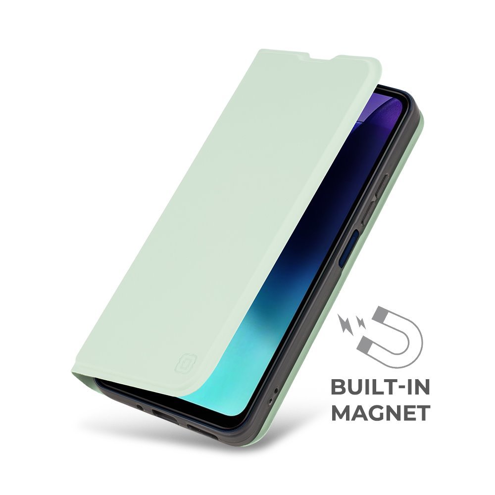 Honor 400 Pro OBAL:ME SmoothTouch könyvtok mentazöld