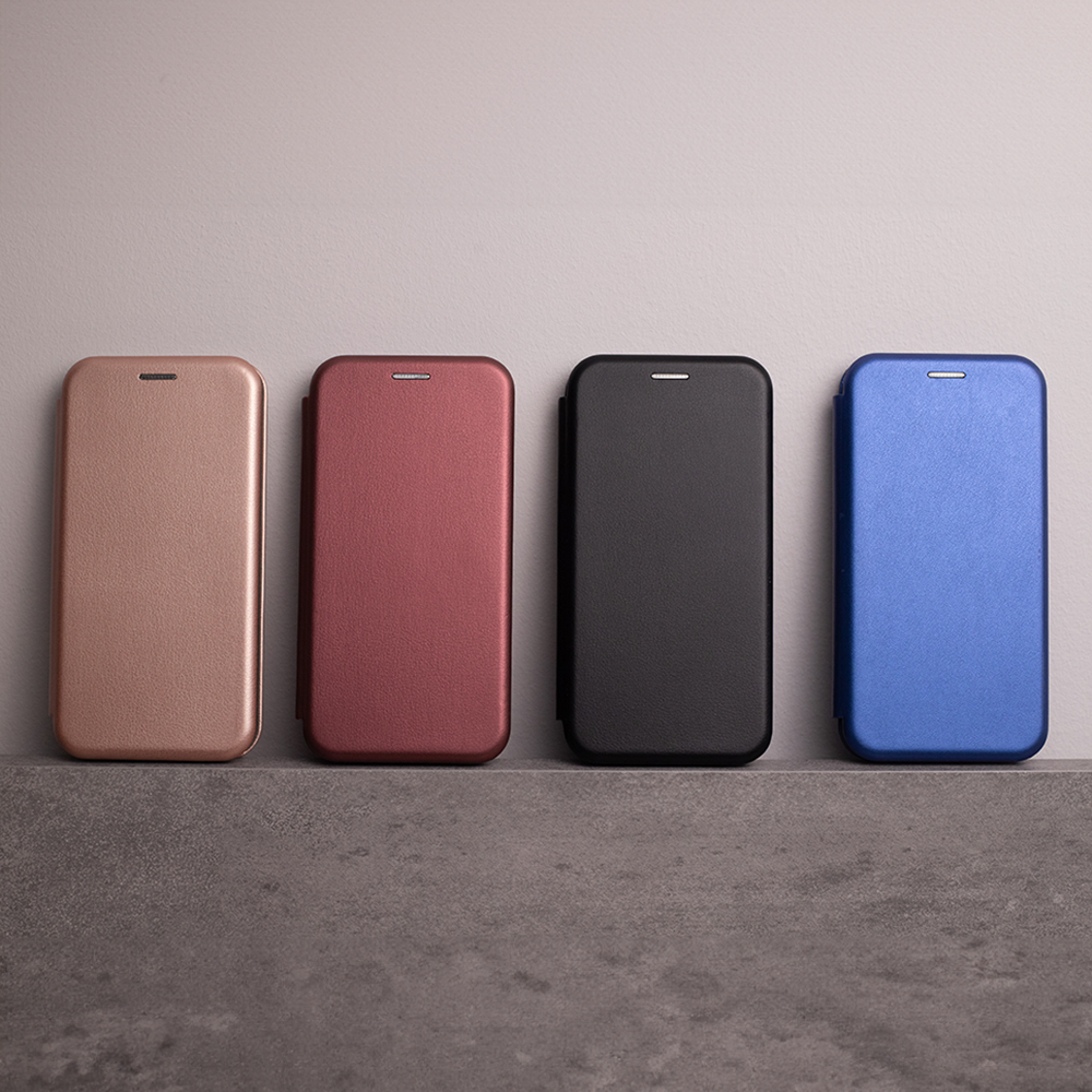 Samsung Galaxy A14 4G / A14 5G Smart Diva tok, sötétkék