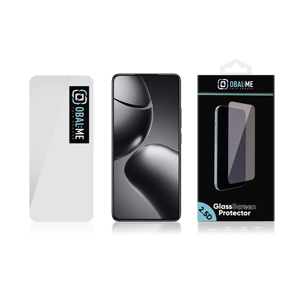 Xiaomi 14T/14T Pro Átlátszó OBAL:ME 2.5D üvegfólia